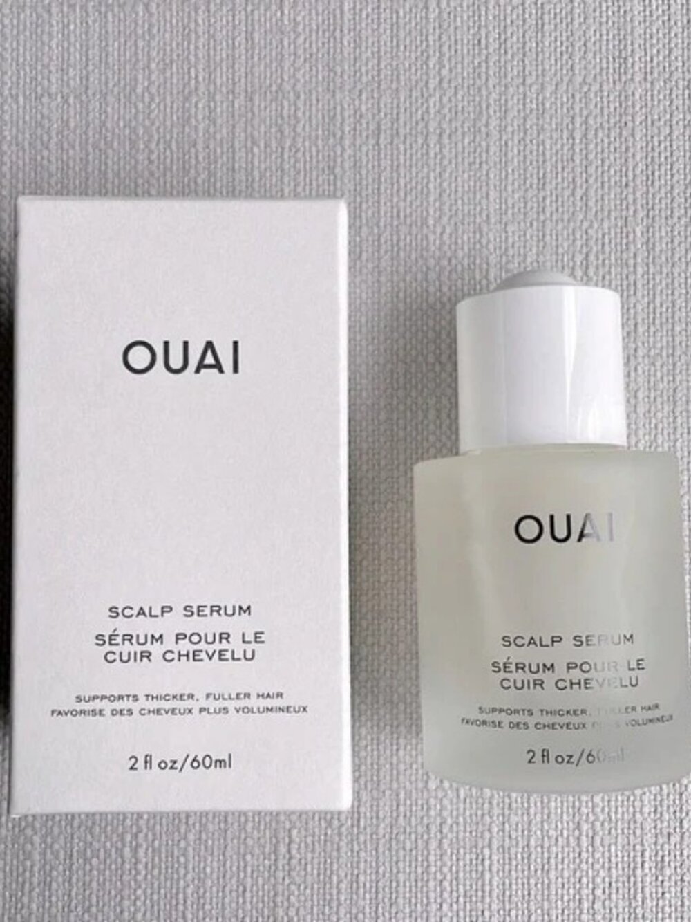 PACK OF 5 OUAI Scalp Serum - Supports Thicker, Fuller Hair - 2 oz